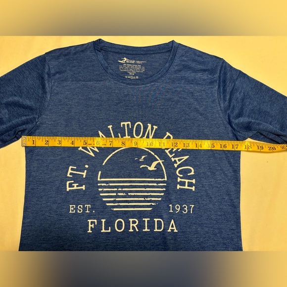 NWT Ft. Walton Beach long sleeve Alvin’s Island performance shirt, SPF 30, S - Picture 5 of 10